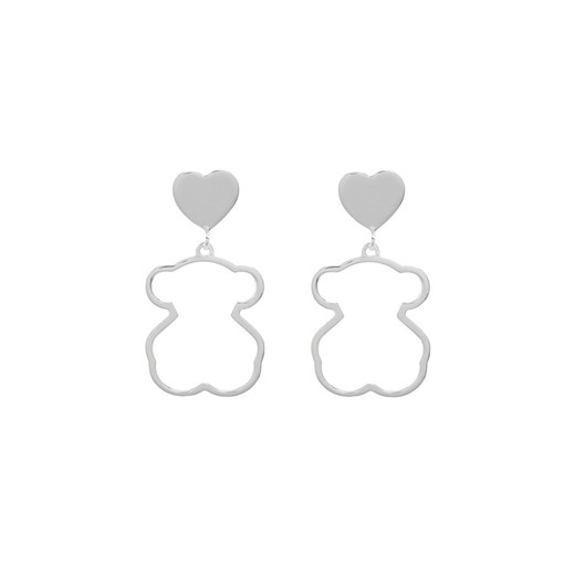 TOUS Kolczyki New Silueta 1000119400 Srebrny ze sklepu MODIVO w kategorii Kolczyki - zdjęcie 182737677