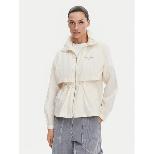 Tommy Hilfiger Wiatrówka WW0WW45413 Beżowy Regular Fit ze sklepu MODIVO w kategorii Kurtki damskie - zdjęcie 182737726