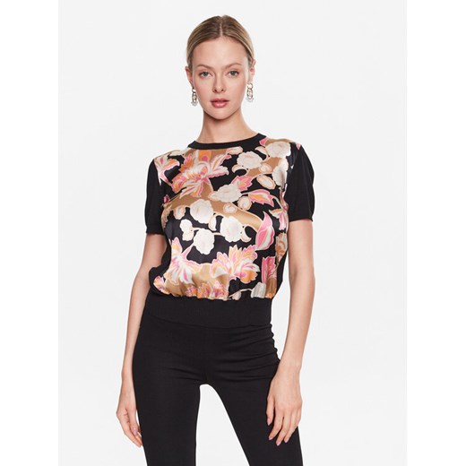 Luisa Spagnoli Sweter Mitre 57853 Czarny Regular Fit ze sklepu MODIVO w kategorii Swetry damskie - zdjęcie 182737816