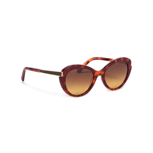 Swarovski Okulary przeciwsłoneczne SK0327/S Czerwony ze sklepu MODIVO w kategorii Okulary przeciwsłoneczne damskie - zdjęcie 182737848