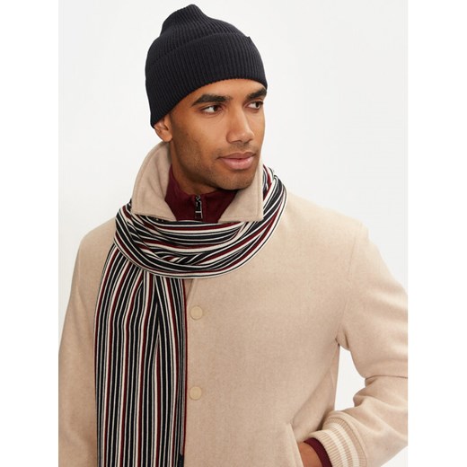 Tommy Hilfiger Zestaw Szalik i Czapka Th Corp Love AM0AM12939 Granatowy ze sklepu MODIVO w kategorii Szaliki męskie - zdjęcie 182737866