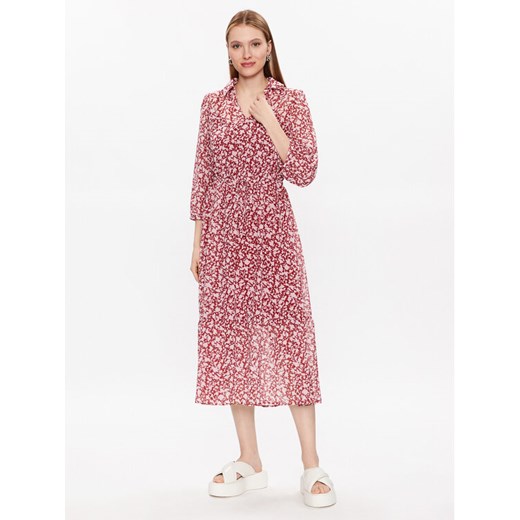 Moss Copenhagen Sukienka koszulowa Marlea 17276 Różowy Regular Fit ze sklepu MODIVO w kategorii Sukienki - zdjęcie 182737896