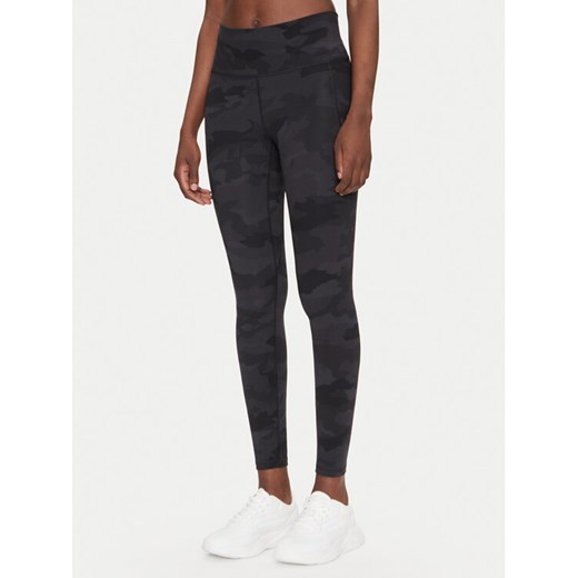 Under Armour Legginsy Meridian Printed 1383603 Czarny Slim Fit ze sklepu MODIVO w kategorii Spodnie damskie - zdjęcie 182737908