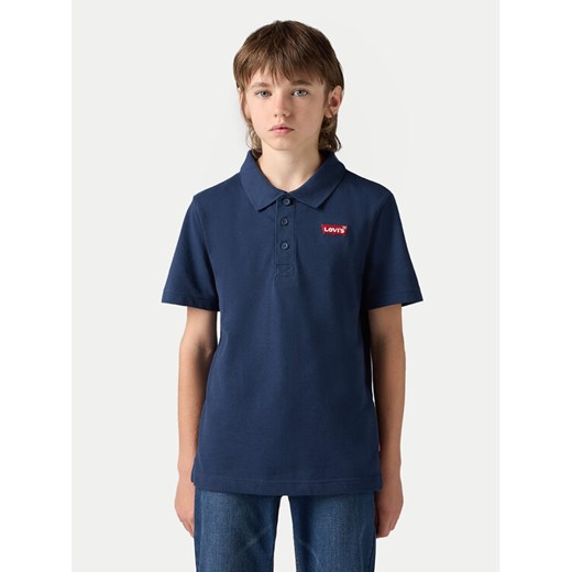Levi's® Polo 9EA893-U2E Granatowy Regular Fit ze sklepu MODIVO w kategorii T-shirty chłopięce - zdjęcie 182737919