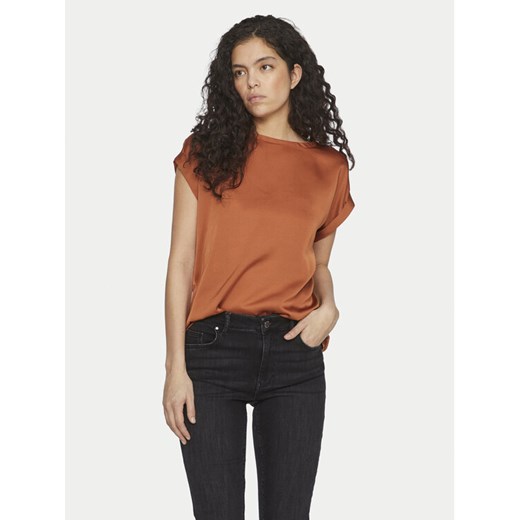 Vila T-Shirt Ellette 14059563 Pomarańczowy Regular Fit ze sklepu MODIVO w kategorii Bluzki damskie - zdjęcie 182737938