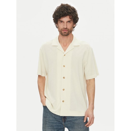 Liu Jo Koszula QA5153 J4929 11001 Écru Regular Fit ze sklepu MODIVO w kategorii Koszule męskie - zdjęcie 182737956