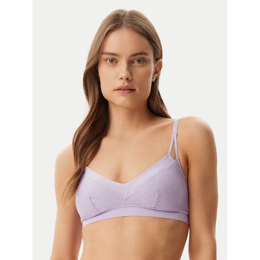 Chantelle Biustonosz braletka Soft Stretch C11GQ9 Fioletowy ze sklepu MODIVO w kategorii Biustonosze - zdjęcie 182738009