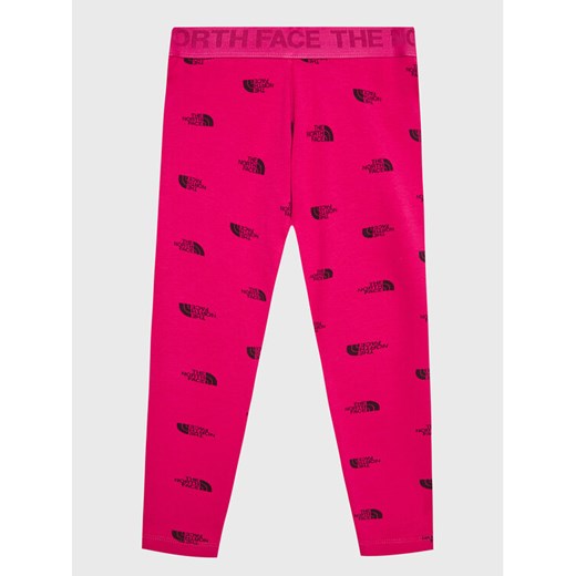 The North Face Legginsy NF0A7X52 Różowy Slim Fit ze sklepu MODIVO w kategorii Spodnie dziewczęce - zdjęcie 182738068