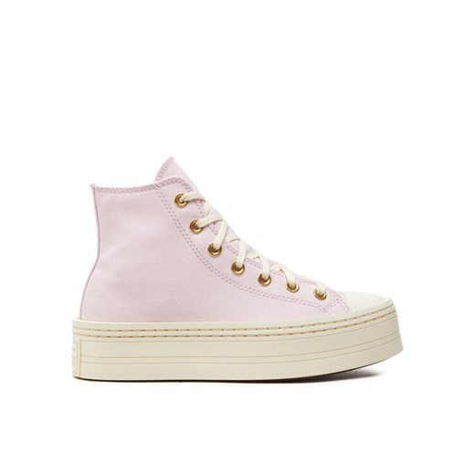 Converse Trampki Chuck Taylor All Star Modern Lift Platform Crafted Stitching A07578C Różowy ze sklepu MODIVO w kategorii Trampki damskie - zdjęcie 182738087