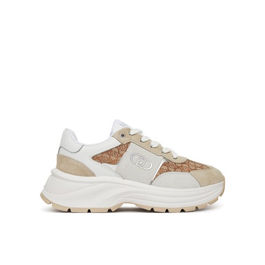 Liu Jo Sneakersy Eva 02 BA5065 PX617 Beżowy ze sklepu MODIVO w kategorii Buty sportowe damskie - zdjęcie 182738115
