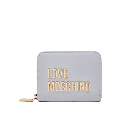 LOVE MOSCHINO Mały Portfel Damski JC5613PP1MKD0712 Błękitny ze sklepu MODIVO w kategorii Portfele damskie - zdjęcie 182738127