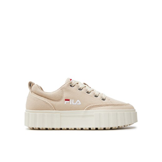 Fila Sneakersy Sandblast C Wmn FFW0062 Beżowy ze sklepu MODIVO w kategorii Buty sportowe damskie - zdjęcie 182738198