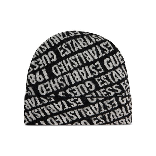 Guess Czapka M1BZ02 Z2VX2 Czarny ze sklepu MODIVO w kategorii Czapki zimowe męskie - zdjęcie 182738199