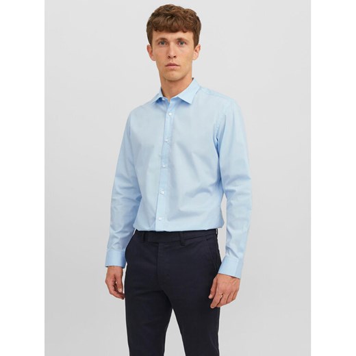 Jack&Jones Koszula 12187222 Błękitny Slim Fit ze sklepu MODIVO w kategorii Koszule męskie - zdjęcie 182738228