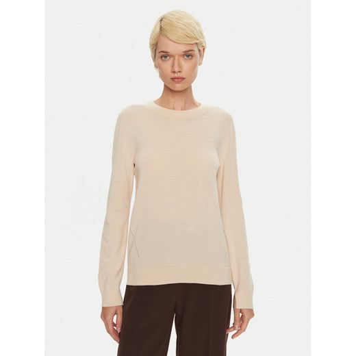 Boss Sweter Feganasi 50492551 Żółty Regular Fit ze sklepu MODIVO w kategorii Swetry damskie - zdjęcie 182738248
