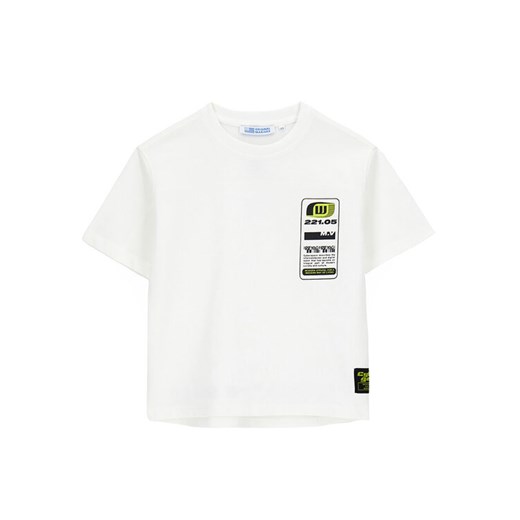 Original Marines T-Shirt DFP4036YM Biały Regular Fit ze sklepu MODIVO w kategorii T-shirty chłopięce - zdjęcie 182738255