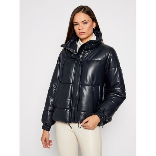 Sportmax Code Kurtka z imitacji skóry Delta 74860205 Czarny Relaxed Fit ze sklepu MODIVO w kategorii Kurtki damskie - zdjęcie 182738325