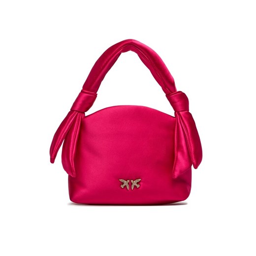 Pinko Torebka Knots Mini Pouch Satin PE 24 PLTT 102770 A1KA Różowy ze sklepu MODIVO w kategorii Listonoszki - zdjęcie 182738337