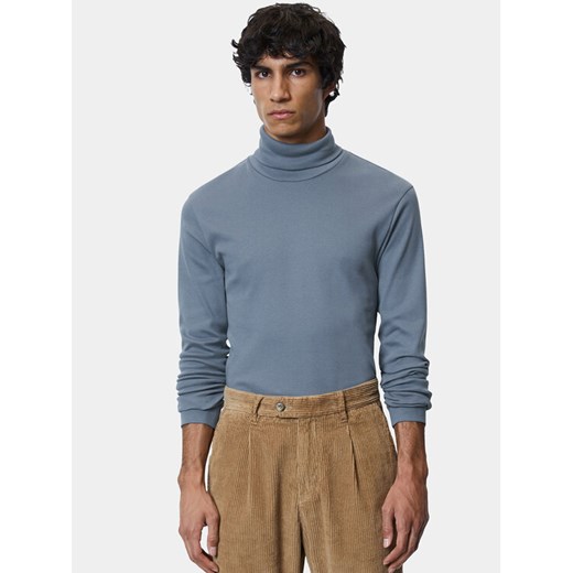 Marc O'Polo Golf 329 2202 52100 Niebieski Regular Fit ze sklepu MODIVO w kategorii Swetry męskie - zdjęcie 182738358