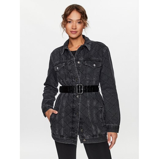 Liu Jo Kurtka jeansowa UF3086 D4804 Szary Regular Fit ze sklepu MODIVO w kategorii Kurtki damskie - zdjęcie 182738406