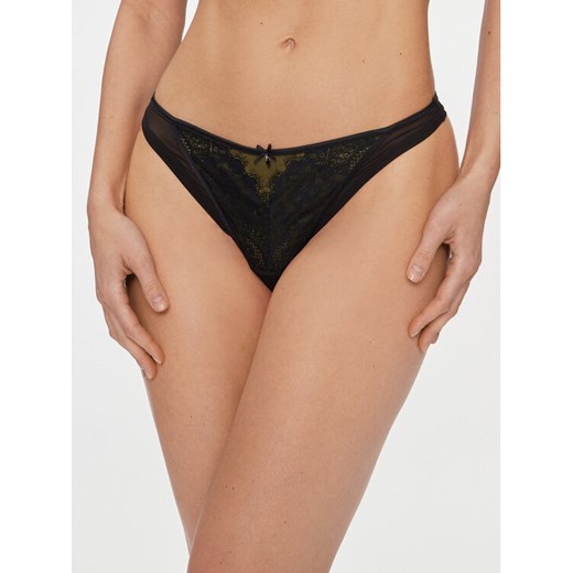 Hunkemöller Figi brazylijskie Mirabella Cheekini 203541 Czarny ze sklepu MODIVO w kategorii Majtki damskie - zdjęcie 182738428