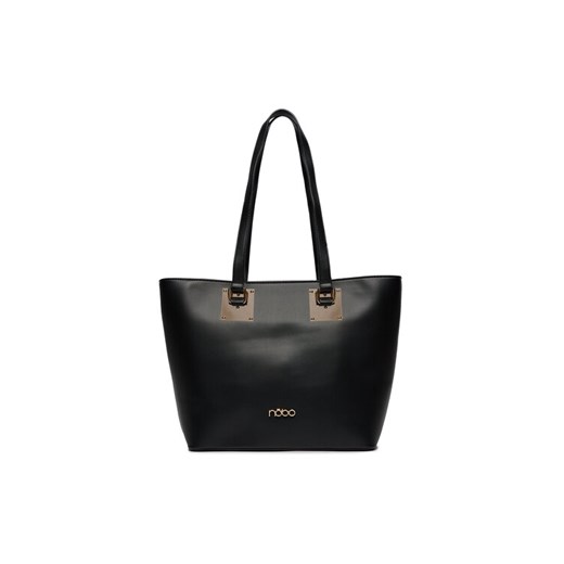 Nobo Torebka NBAG-R0160-C020 Czarny ze sklepu MODIVO w kategorii Torby Shopper bag - zdjęcie 182738488