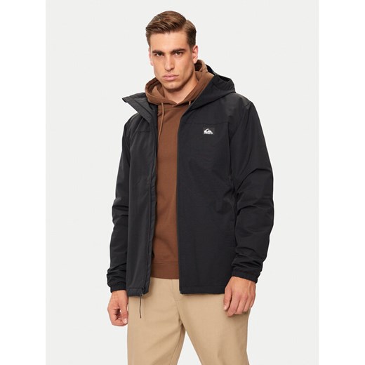 Quiksilver Kurtka przejściowa Overcast EQYJK04063 Czarny Regular Fit ze sklepu MODIVO w kategorii Kurtki męskie - zdjęcie 182738596