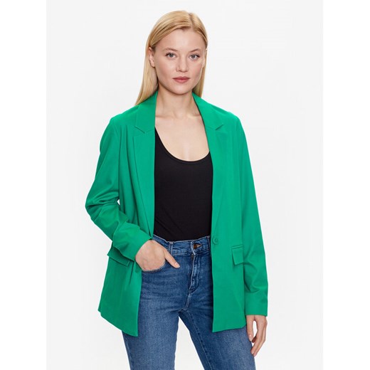 s.Oliver Marynarka 2128996 Zielony Regular Fit ze sklepu MODIVO w kategorii Marynarki damskie - zdjęcie 182738637