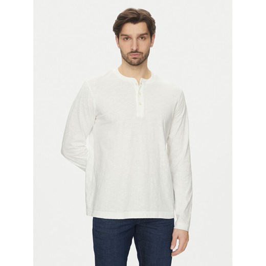 Marc O'Polo Longsleeve 522 2246 52064 Écru Regular Fit ze sklepu MODIVO w kategorii T-shirty męskie - zdjęcie 182738808