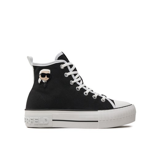 KARL LAGERFELD Trampki KL60444 Czarny ze sklepu MODIVO w kategorii Trampki damskie - zdjęcie 182738887