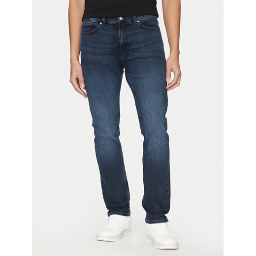 HUGO Jeansy 50530610 Niebieski Slim Fit ze sklepu MODIVO w kategorii Jeansy męskie - zdjęcie 182738906