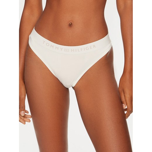 Tommy Hilfiger Stringi UW0UW05510 Écru ze sklepu MODIVO w kategorii Majtki damskie - zdjęcie 182738957