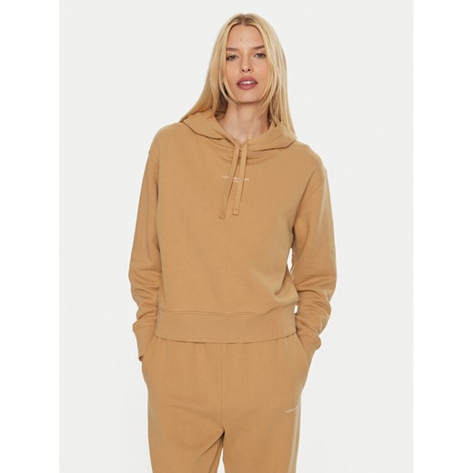 Tommy Hilfiger Bluza WW0WW42896 Beżowy Regular Fit ze sklepu MODIVO w kategorii Bluzy damskie - zdjęcie 182738999