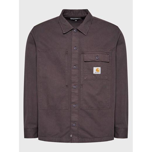 Carhartt WIP Koszula Unisex Charter I030765 Brązowy Regular Fit ze sklepu MODIVO w kategorii Koszule męskie - zdjęcie 182739028