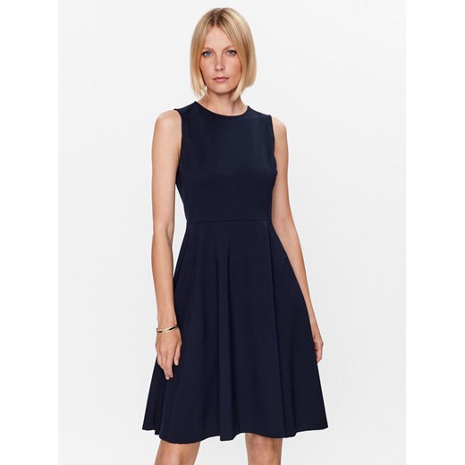 Lauren Ralph Lauren Sukienka codzienna 250851951002 Granatowy Regular Fit ze sklepu MODIVO w kategorii Sukienki - zdjęcie 182739038