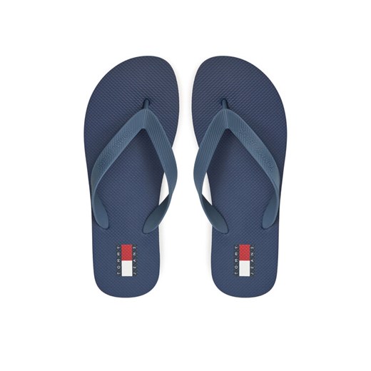 Tommy Jeans Japonki Tjm Beach Sandal EM0EM01560 Granatowy ze sklepu MODIVO w kategorii Klapki męskie - zdjęcie 182739106