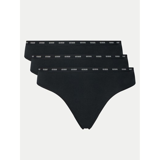 Guess Komplet 3 par fig klasycznych O5RG12 K6YW1 Czarny ze sklepu MODIVO w kategorii Majtki damskie - zdjęcie 182739148