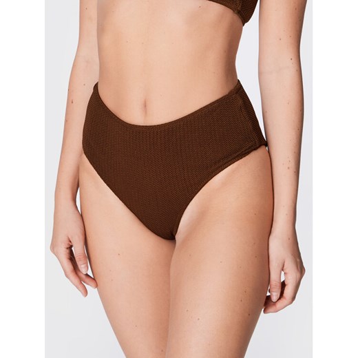 Seafolly Dół od bikini Sea Dive 40586-861 Brązowy ze sklepu MODIVO w kategorii Stroje kąpielowe - zdjęcie 182739216