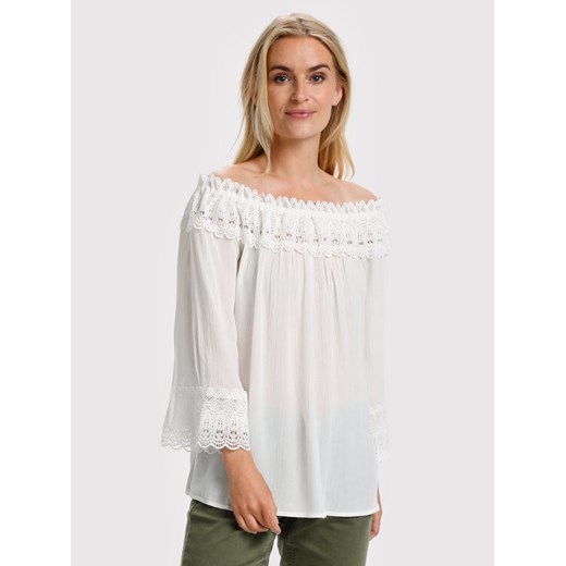 Cream Bluzka Bea 10608022 Biały Relaxed Fit ze sklepu MODIVO w kategorii Bluzki damskie - zdjęcie 182739256
