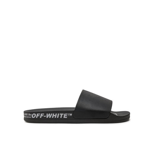 Off-White Klapki OMIC001S22MAT0011001 Czarny ze sklepu MODIVO w kategorii Klapki męskie - zdjęcie 182739298