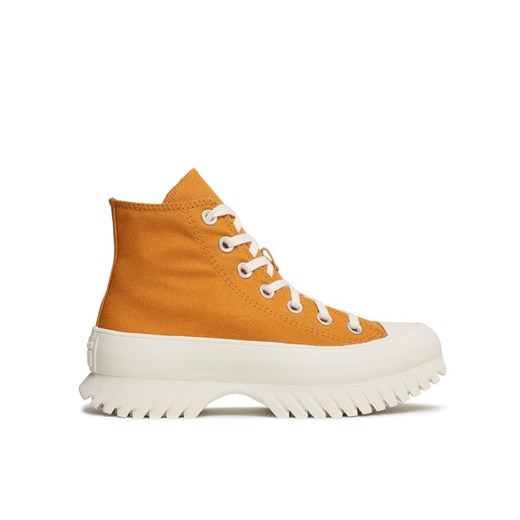 Converse Botki Chuck Taylor All Star Lugged 2.0 A06022C Brązowy ze sklepu MODIVO w kategorii Trampki damskie - zdjęcie 182739335