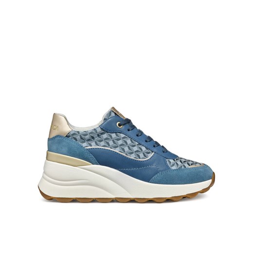 Geox Sneakersy D Spherica Ec13 D45WAA 085DS C4005 Niebieski ze sklepu MODIVO w kategorii Buty sportowe damskie - zdjęcie 182739386