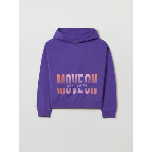 OVS Bluza 1898254 Fioletowy Regular Fit ze sklepu MODIVO w kategorii Bluzy dziewczęce - zdjęcie 182739419