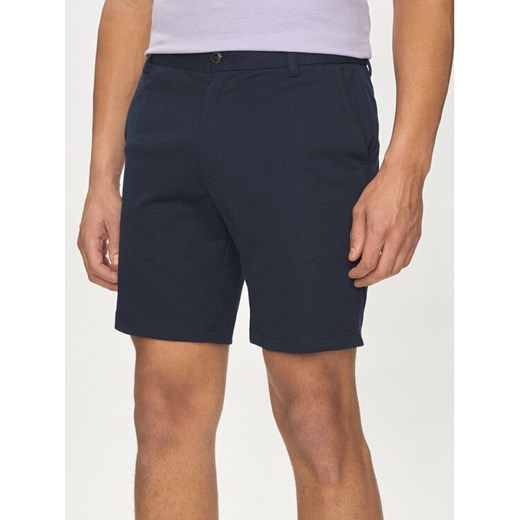 Jack&Jones Szorty materiałowe Jpstmarco 12249321 Granatowy Slim Fit ze sklepu MODIVO w kategorii Spodenki męskie - zdjęcie 182739435