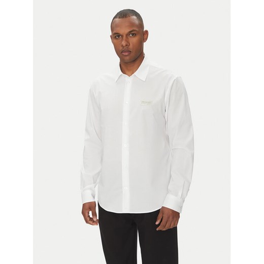 Versace Jeans Couture Koszula 78GALYR1 Biały Slim Fit ze sklepu MODIVO w kategorii Koszule męskie - zdjęcie 182739485