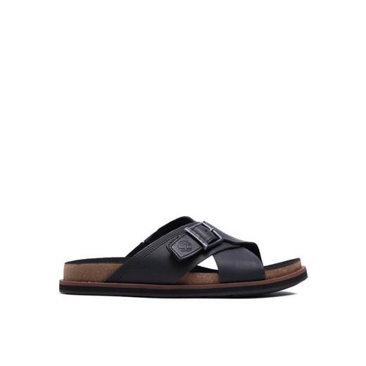 Timberland Klapki Amalfi Vibes Cross Slide TB0A2B65015 Czarny ze sklepu MODIVO w kategorii Klapki męskie - zdjęcie 182739566
