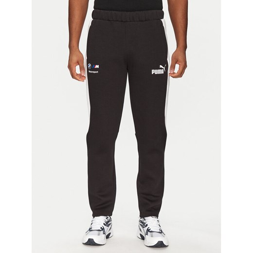 Puma Spodnie dresowe BMW MMS MT7+ 624140 Czarny Regular Fit ze sklepu MODIVO w kategorii Spodnie męskie - zdjęcie 182739697