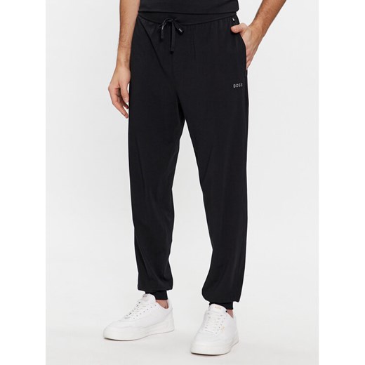 Boss Spodnie dresowe Mix&Match 50515365 Czarny Regular Fit M MODIVO