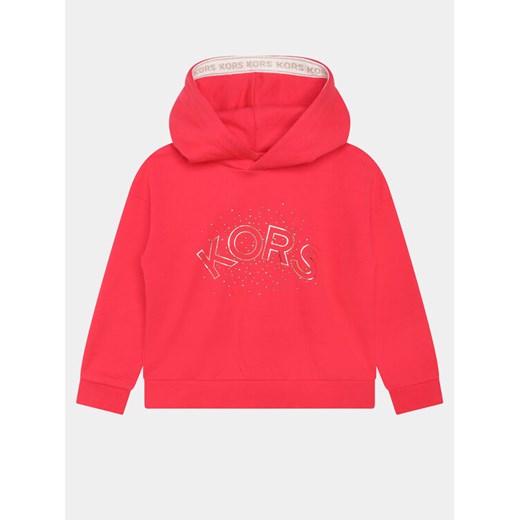 MICHAEL KORS KIDS Bluza R15211 Różowy Regular Fit ze sklepu MODIVO w kategorii Bluzy dziewczęce - zdjęcie 182739719