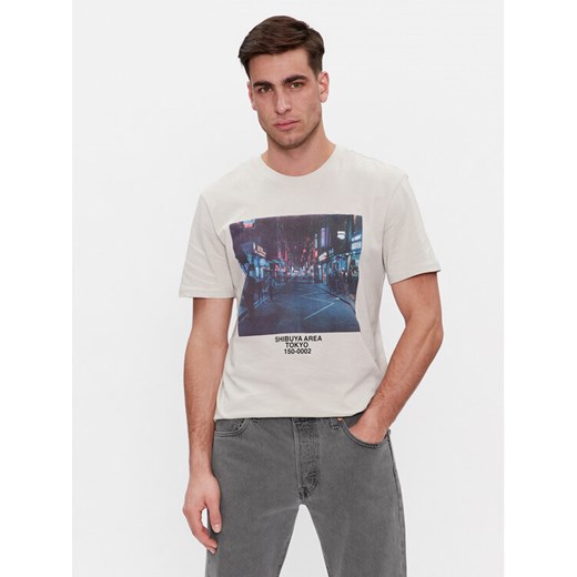 Only & Sons T-Shirt Lex 22028171 Szary Relaxed Fit ze sklepu MODIVO w kategorii T-shirty męskie - zdjęcie 182739729